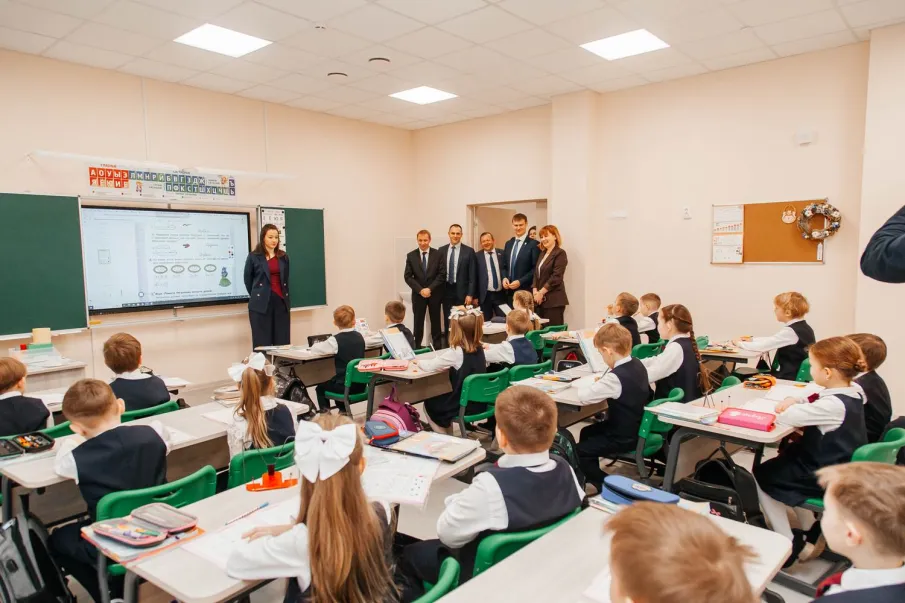 В Павлове новая средняя школа №17 заработает на полную мощность в следующем учебном году